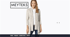 Desktop Screenshot of meyteks.com.tr